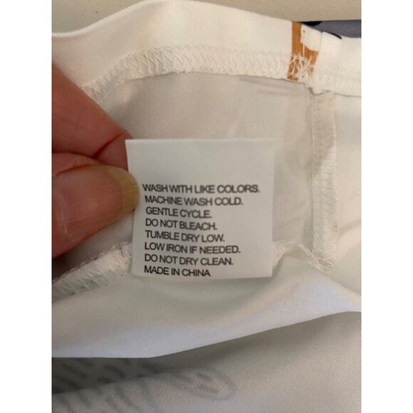 2 Cat Print T-Shirts Womens Short Sleeve 1XL - Picture 9 of 9